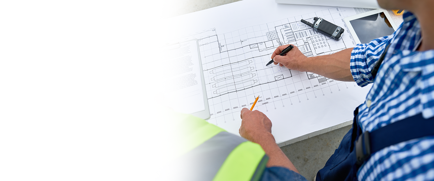 Baubegleitung Zeichnung Volkmar Krause