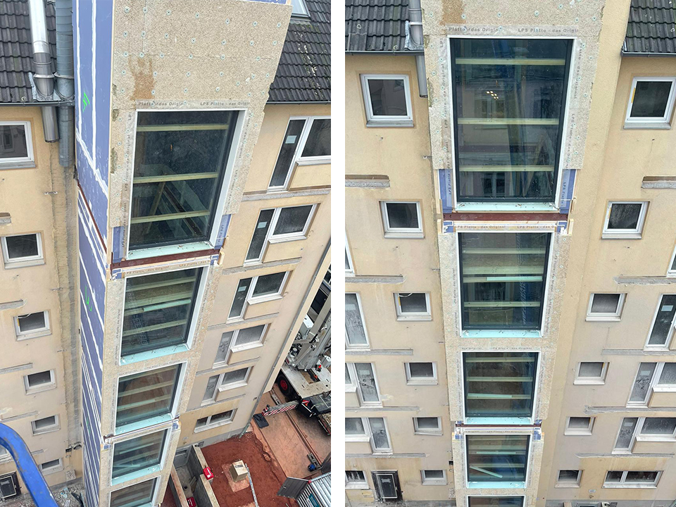 Ökologische und energieeffiziente Sanierung für die Deutsche Stiftung Denkmalschutz Ansicht Aufzug