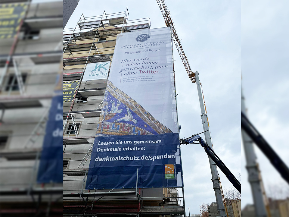 Ökologische und energieeffiziente Sanierung für die Deutsche Stiftung Denkmalschutz Ansicht Banner
