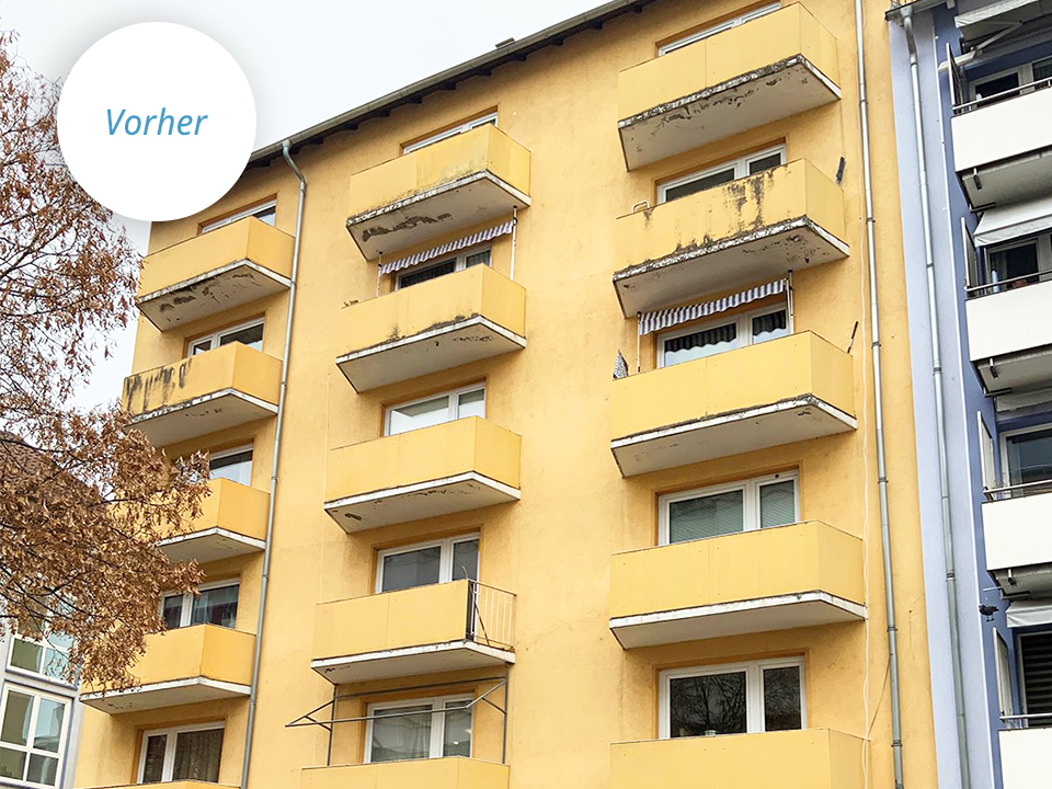 Ökologische und energieeffiziente Sanierung für die Deutsche Stiftung Denkmalschutz Ansicht Vorher