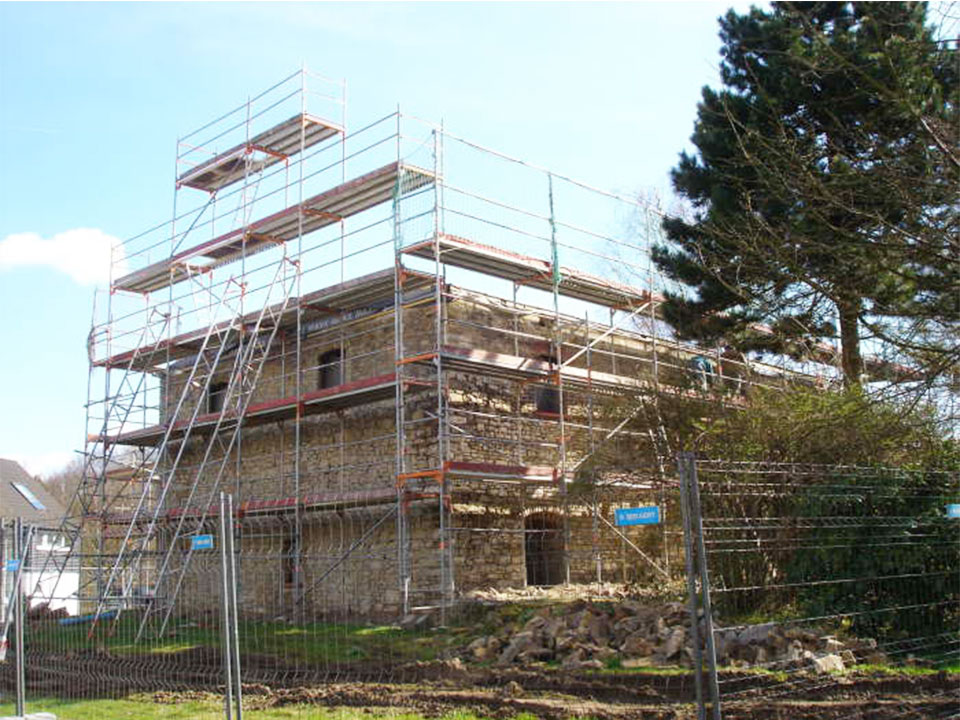 Haus Pfaffenberg Aussenansicht Bau