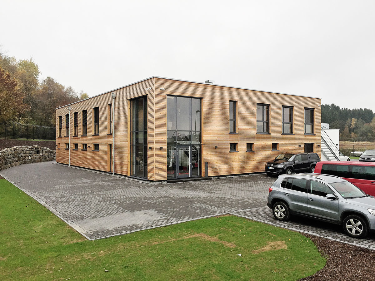 Neubau eines Ausbildungs und Schulungsgebäudes Krisenwerkstatt