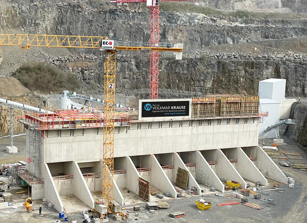 Neubau einer Aufbereitungsanlage Banner