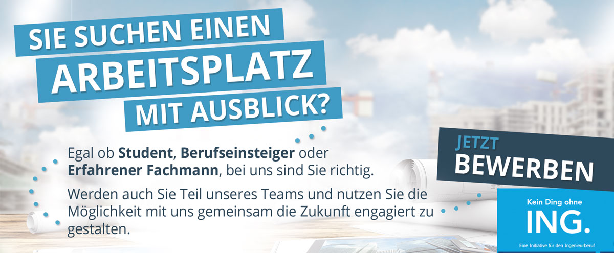 Sie suchen einen Arbeitsplatz mit Ausblick?