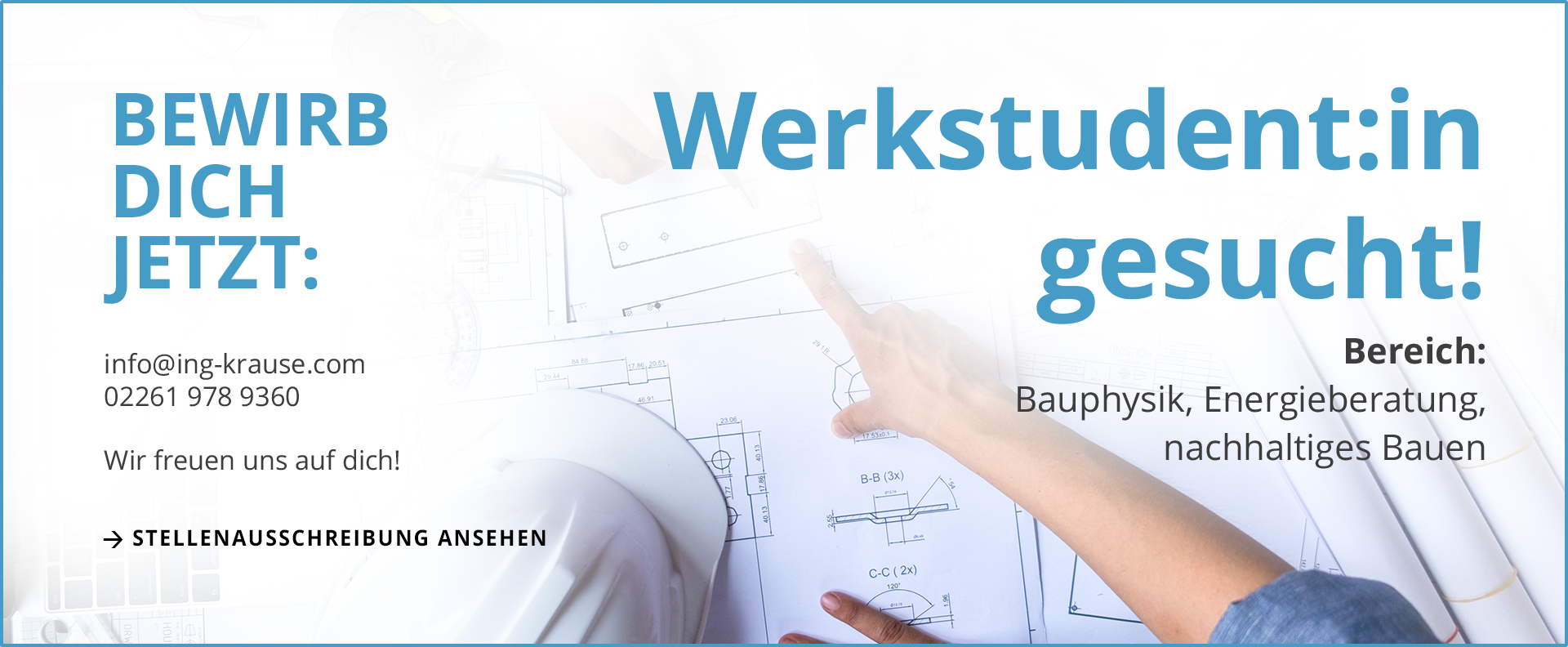 Werkstudent:in gesucht!