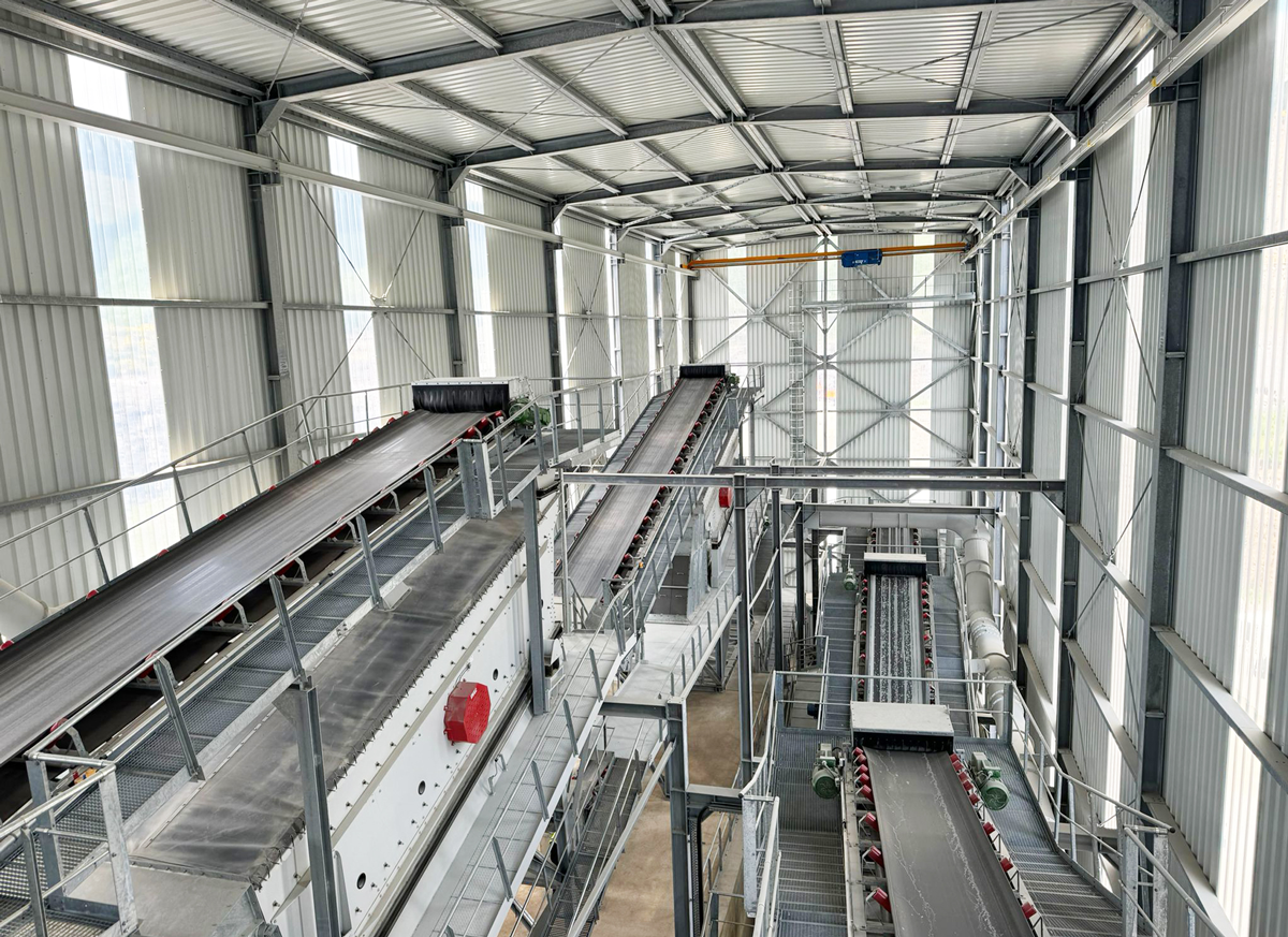 Steinbrecheranlage Clemens-Schotterwerk Volkmar Krause Ansicht von innen