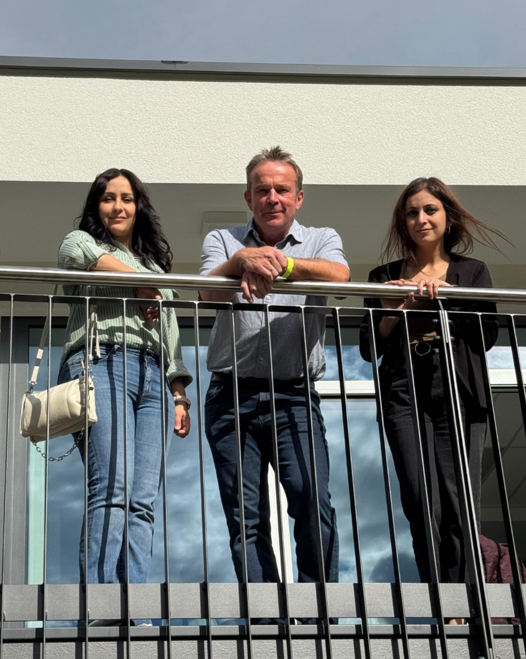 Walter-Lück-Sportanlage Einweihung mit dem Team Volkmar Krause